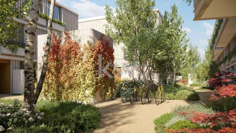 Apartamento T3D com jardim privativo em cond. privado com piscina junto ao Parque da Cidade e Foz