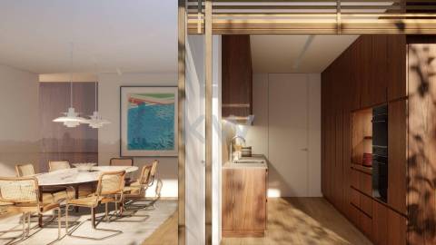 Apartamento T3D com jardim privativo em cond. privado com piscina junto ao Parque da Cidade e Foz