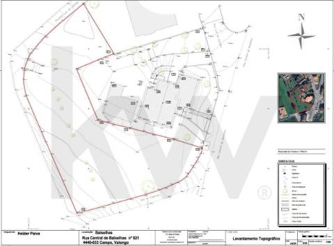 Terreno de 1.782 m2 à venda em Campo - Valongo