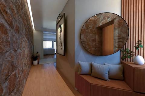  Moradia T1 Renovada com Jardim e Pátio na Rua Monte de São Gens 110, Matosinhos,Custóias, Porto