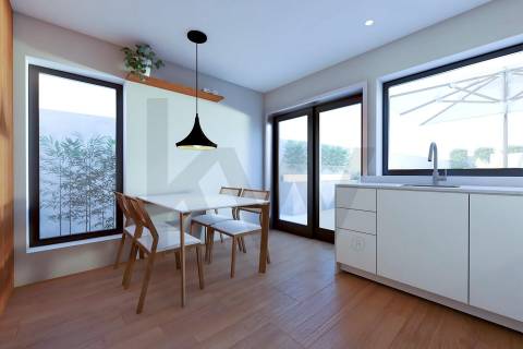  Moradia T1 Renovada com Jardim e Pátio na Rua Monte de São Gens 110, Matosinhos,Custóias, Porto