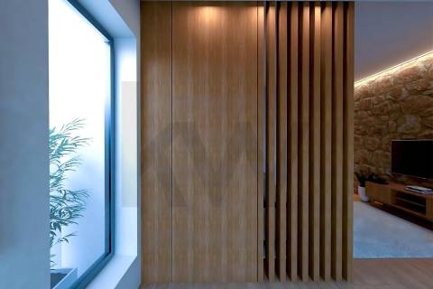  Moradia T1 Renovada com Jardim e Pátio na Rua Monte de São Gens 110, Matosinhos,Custóias, Porto