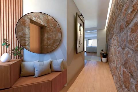  Moradia T1 Renovada com Jardim e Pátio na Rua Monte de São Gens 110, Matosinhos,Custóias, Porto