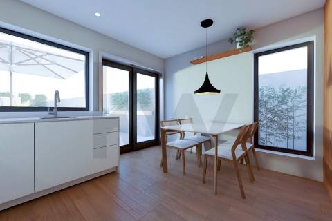  Moradia T1 Renovada com Jardim e Pátio na Rua Monte de São Gens 110, Matosinhos,Custóias, Porto