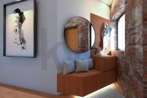  Moradia T1 Renovada com Jardim e Pátio na Rua Monte de São Gens 112, Matosinhos,Custóias, Porto