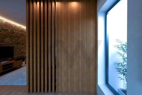  Moradia T1 Renovada com Jardim e Pátio na Rua Monte de São Gens 112, Matosinhos,Custóias, Porto