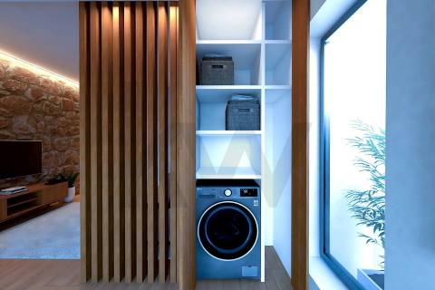  Moradia T1 Renovada com Jardim e Pátio na Rua Monte de São Gens 112, Matosinhos,Custóias, Porto