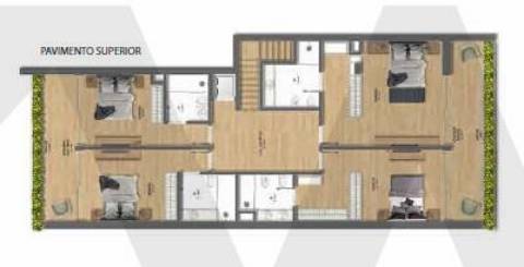 T4 Duplex com Piscina Privativa em Nevogilde NOVO