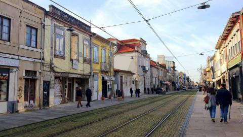 Prédio c/ Projecto aprovado em ARU Matosinhos
