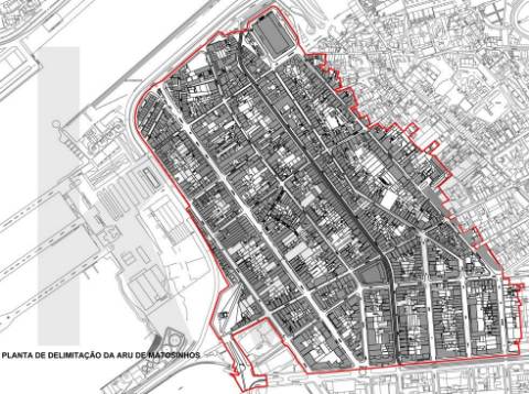 Prédio c/ Projecto aprovado em ARU Matosinhos
