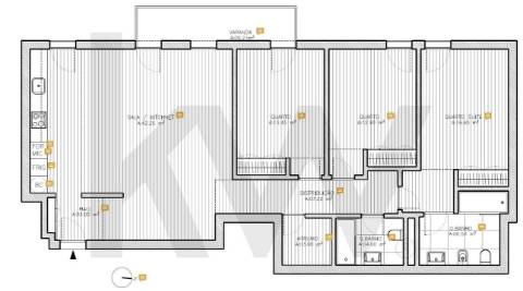 📍 T3 Novo, voltado a poente, com garagem no 2º piso