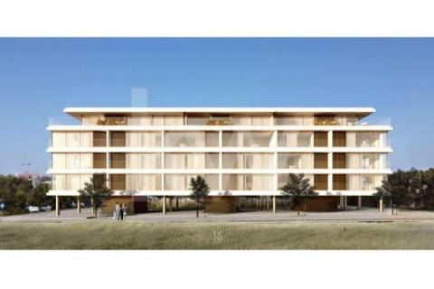 Apartamento T3 em construção com vista de Rio e Mar em Canidelo