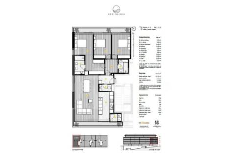 Apartamento T3 em construção com vista de Rio e Mar em Canidelo