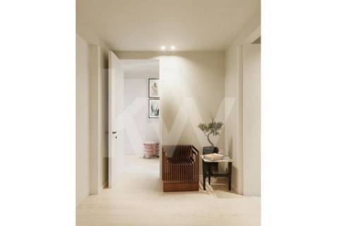 Apartamento T3 em construção com vista de Rio e Mar em Canidelo