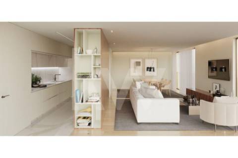 Apartamento T3 em construção com vista de Rio e Mar em Canidelo