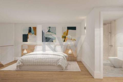 Loft com terraço em Vila Nova de Gaia próximo à Ponte D. Luís e Jardim do Morro