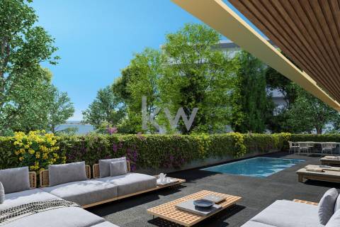 Apartamento T2 com Terraço e Piscina na Afurada