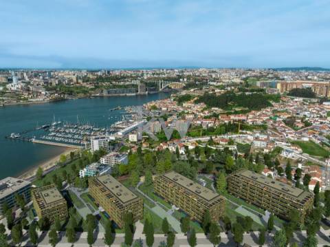 Apartamento T1 com varanda na Afurada