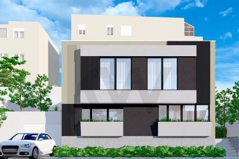 Terreno com Projeto em fase de aprovação Moradia Unifamilar nos Carvalhos (Gaia)com 590m2 VNG 