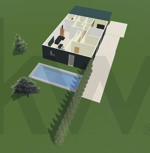 Terreno com Projeto Aprovado para Moradia Térrea