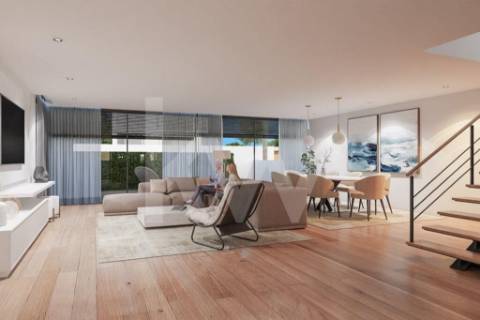 Moradia T3  Nova em Condomínio com Piscina e Vista Mar em Vila Chá, Vila do Conde, Porto