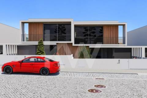 Moradia T3  Nova em Condomínio com Piscina e Vista Mar em Vila Chá, Vila do Conde, Porto