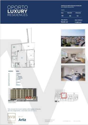 Venda Apartamento T2 (Fração AC) Porto