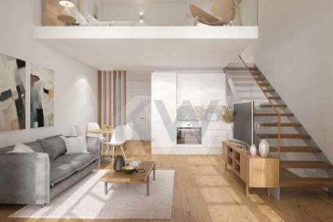 TownHouse T2 com varanda e jardim em Vila Nova de Gaia próximo à Ponte D. Luís e Jardim do Morro