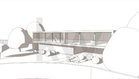 Moradia V3 térrea em primeira linha de mar - Moledo