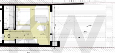 👉T1 novo com terraço ao "Mercado do Bolhão" na baixa do Porto🏡