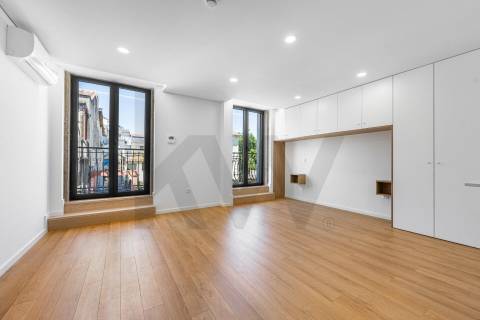 T1 novo com terraço ao "Mercado do Bolhão" na baixa do Porto