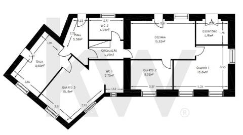 Moradia T3 em Âncora