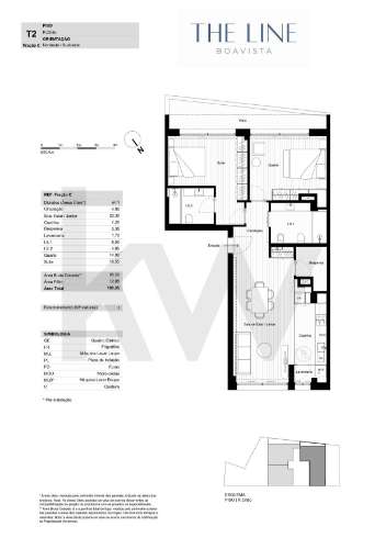 T2 Novo - Empreendimento THE LINE - BOAVISTA