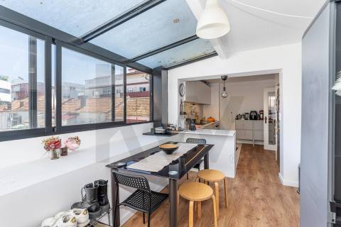 T3 com varandas e marquise em Leça da Palmeira