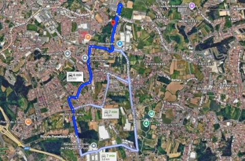 Apartamento T2 de 2 frentes - Varanda, Garagem, Elevador e Excelente Acesso ao Porto e Gondomar