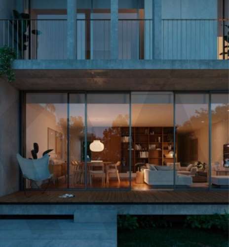 Moradia T3 com pátio e jardim em Arcozelo inserido em condomínio