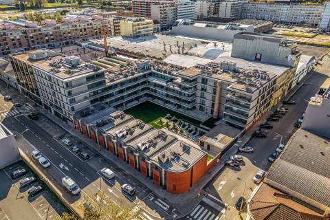 T3 de Luxo em Matosinhos Sul no empreendimento Litoral Living com vistas Mar
