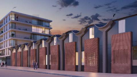 T3 de Luxo em Matosinhos Sul no empreendimento Litoral Living com vistas Mar