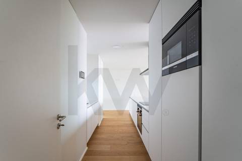 T3 de Luxo em Matosinhos Sul no empreendimento Litoral Living com vistas Mar