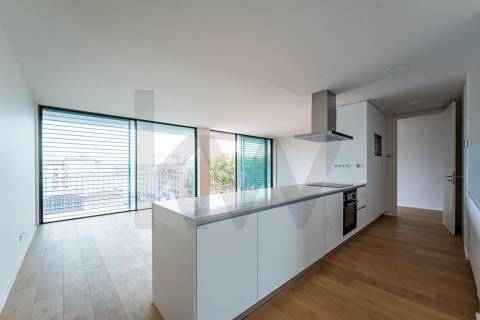 T3 de Luxo em Matosinhos Sul no empreendimento Litoral Living com vistas Mar