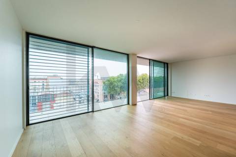T3 de Luxo em Matosinhos Sul no empreendimento Litoral Living com vistas Mar