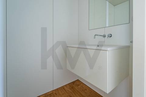 T3 de Luxo em Matosinhos Sul no empreendimento Litoral Living com vistas Mar