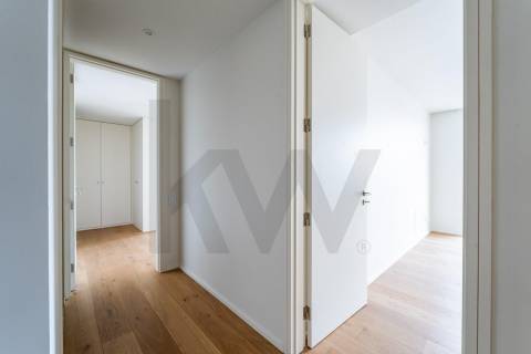 T3 de Luxo em Matosinhos Sul no empreendimento Litoral Living com vistas Mar