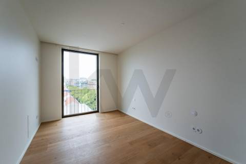 T3 de Luxo em Matosinhos Sul no empreendimento Litoral Living com vistas Mar