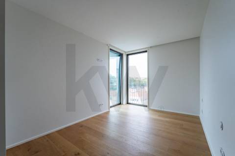 T3 de Luxo em Matosinhos Sul no empreendimento Litoral Living com vistas Mar