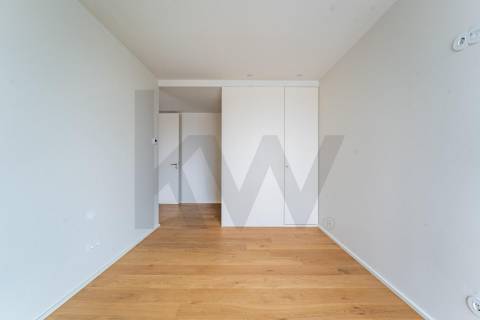 T3 de Luxo em Matosinhos Sul no empreendimento Litoral Living com vistas Mar