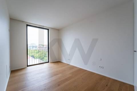 T3 de Luxo em Matosinhos Sul no empreendimento Litoral Living com vistas Mar