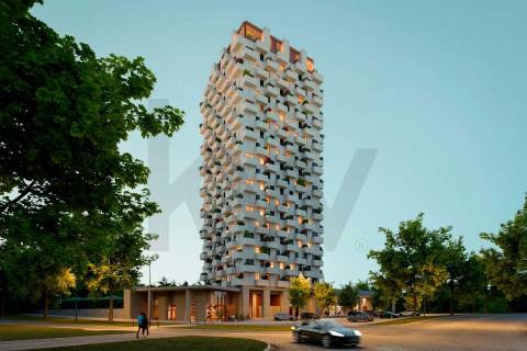 Viva o Futuro em Leça da Palmeira  T1 com Vista Mar