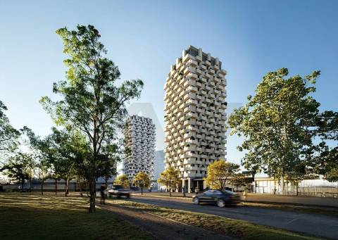 Viva o Futuro em Leça da Palmeira  T1 com Vista Mar