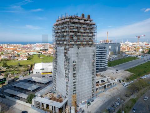 Viva o Futuro em Leça da Palmeira  T1 com Vista Mar